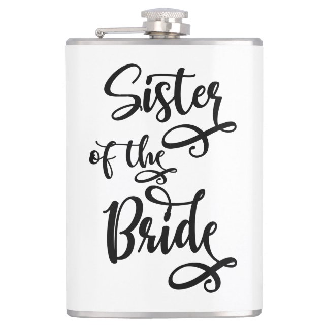 Schwester der Braut Flachmann (Vorderseite)