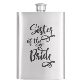 Schwester der Braut Flachmann