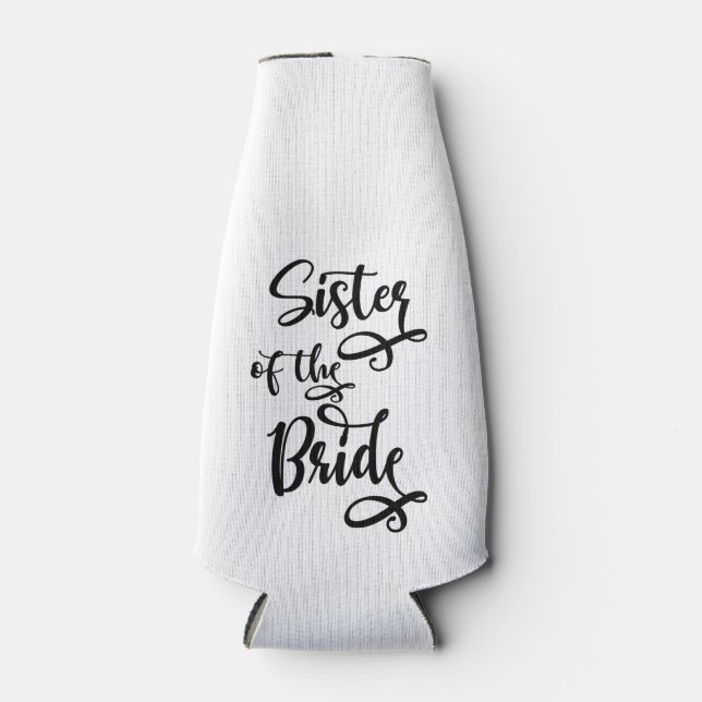 Schwester der Braut Flaschenkühler (Vorderseite)
