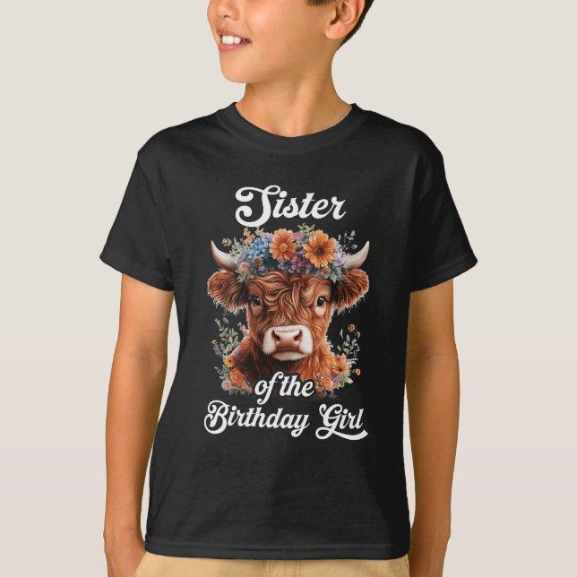 Schwester der Hühnerkuhfarm T-Shirt (Vorderseite)