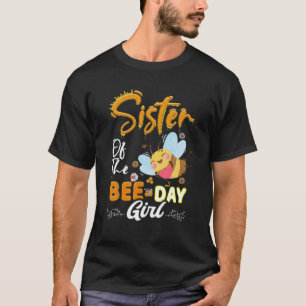 Schwester des Bienenstöckchens Party Matching Bir T-Shirt