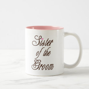 Schwester des Bräutigam-noblen Brauns Zweifarbige Tasse