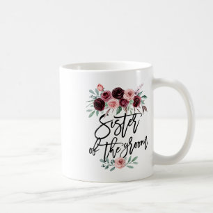 Schwester des Bräutigams Hochzeit Schwägerin Braut Kaffeetasse