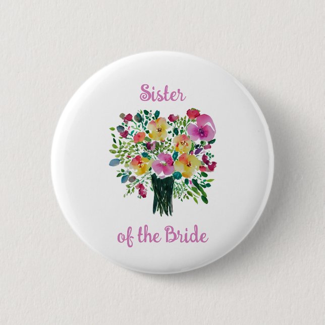 Schwester des Brautknopfes Button (Vorderseite)