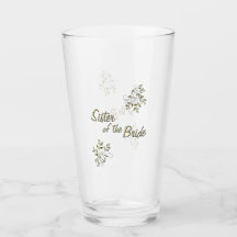 Schwester des Bride Glass