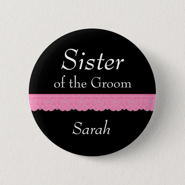 SCHWESTER des Button (Vorderseite)