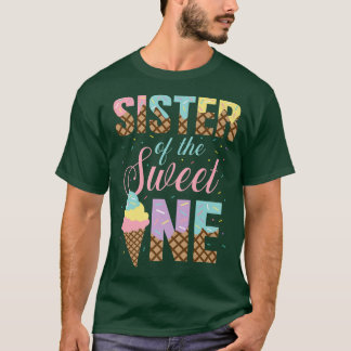 Schwester des süßen Einen-Shirt Eiscreme-Liebhaber T-Shirt