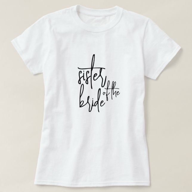 Schwester des T - Shirt (Design vorne)