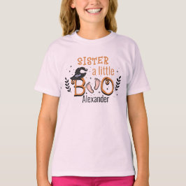 Schwester ein kleines Bub fast zu Halloween T-Shirt