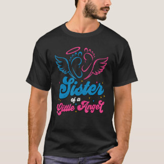 Schwester einer kleinen Engel-Schwangerschaft & Sä T-Shirt
