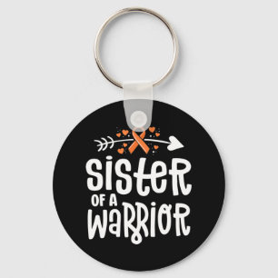 Schwester eines Orangenkrebses der Warrior-Familie Schlüsselanhänger