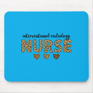 Schwester für Interventionelle Radiologie Leopard Mousepad