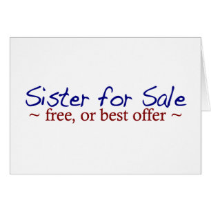 Schwester für Verkauf