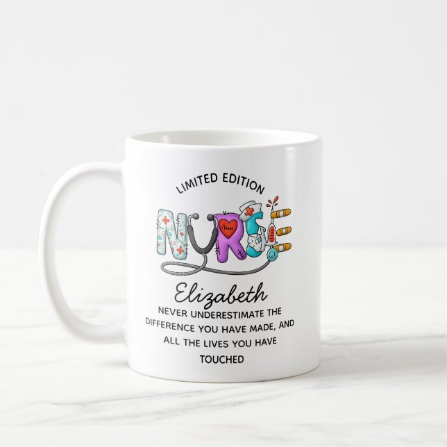 Schwester Gift, Schwester Mug Personalisiert, Ruhe Kaffeetasse (Links)