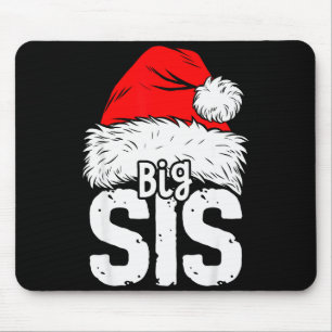 Schwester großer Weihnachtsmann Weihnachten Famili Mousepad