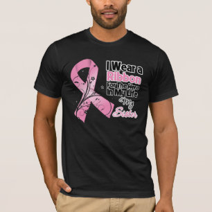 Schwester Hero in My Life Bruastkrebs T-Shirt