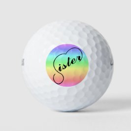 Schwester Herrainbow Golf Golfball