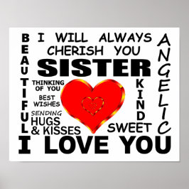 Schwester I Liebe You Poster
