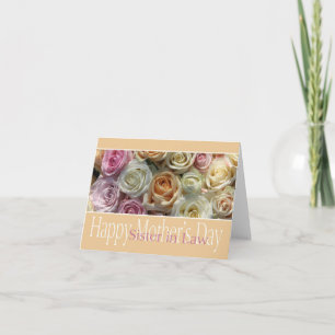 Schwester in Law Happy Mother's Day Rose Card Karte