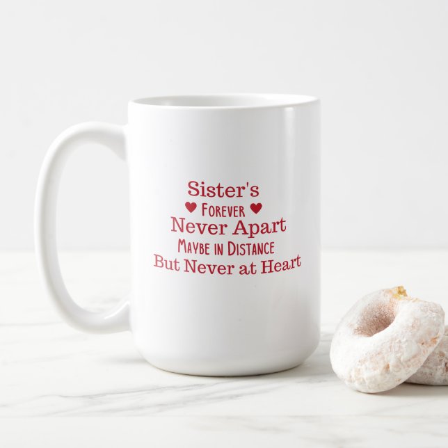 Schwester Kaffeetasse (Mit Donut)