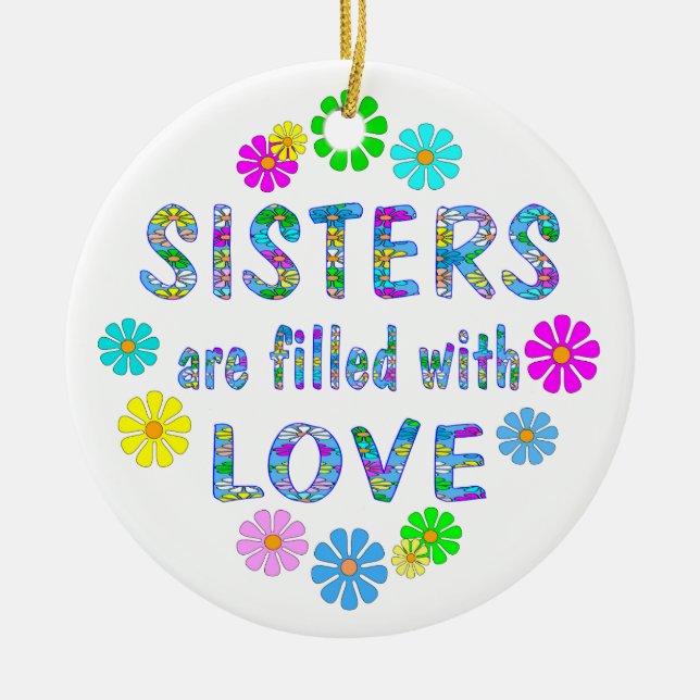 Schwester Keramikornament (Vorne)