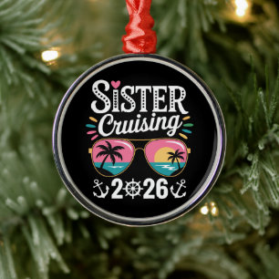 Schwester Kreuzfahrt 2026 Ornament Aus Metall