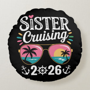 Schwester Kreuzfahrt 2026 Rundes Kissen