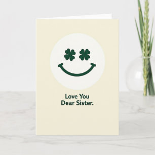 Schwester Liebe Dich Teure Karte