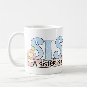 Schwester-Liebe-Freund-Tassen-Kaffee-Tassen-Schale Kaffeetasse