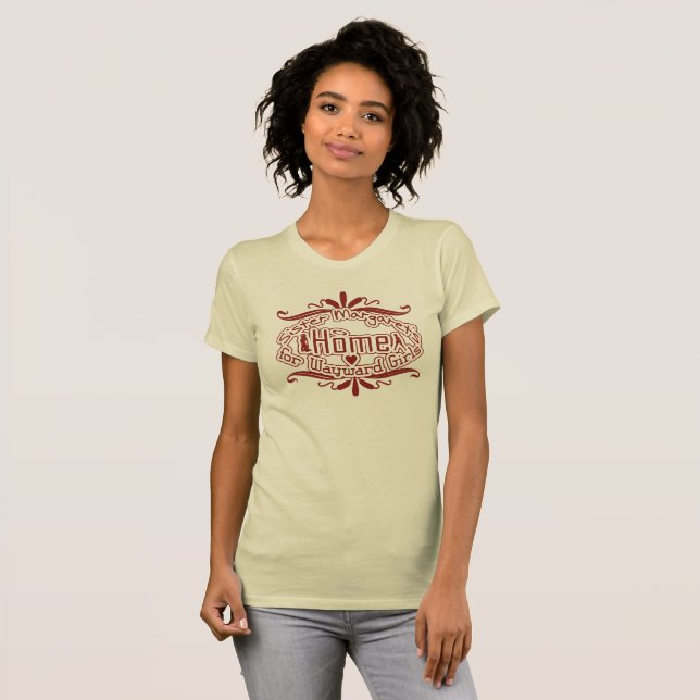 Schwester-Margaret Zuhause für Wayward Mädchen T-Shirt (Vorne ganz)