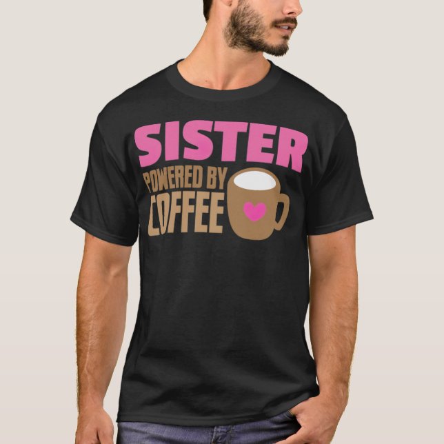 Schwester mit Getränkekatalog T-Shirt (Vorderseite)