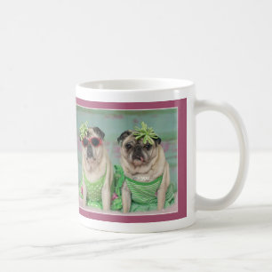 Schwester-Mops-Tasse durch Möpse und Küsse Kaffeetasse