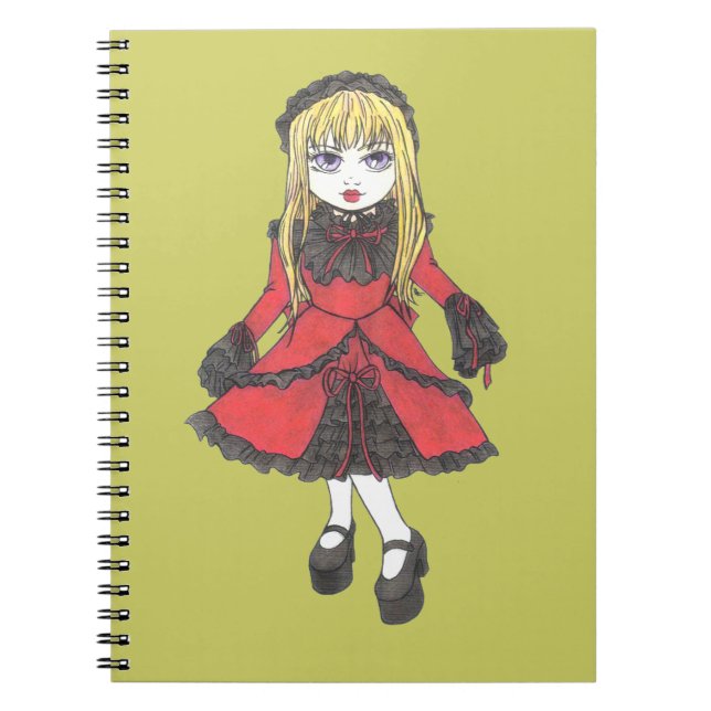 Schwester Ruby Notizbuch Notizblock (Vorderseite)