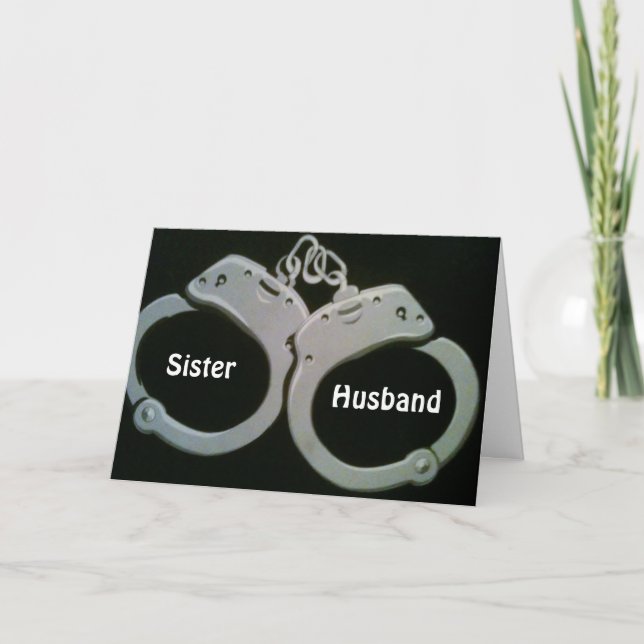 SCHWESTER-STUCK FÜR EINEN LEBENSZEITRAUM KARTE (Vorderseite)