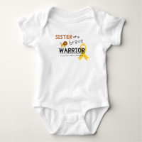 Schwester tapfere Krieger-Löwe Baby Bodysuit