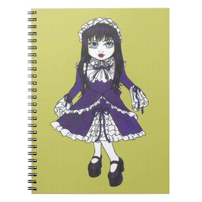 Schwester Violet Notizbuch Notizblock (Vorderseite)