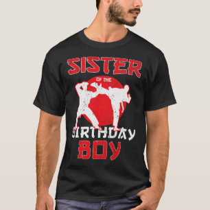 Schwester von Karate Taekwondo Boy Martia T-Shirt