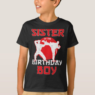 Schwester von Karate Taekwondo Boy Martia T-Shirt