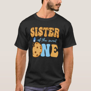Schwester von The Sweet One Kekse und Milch Geburt T-Shirt