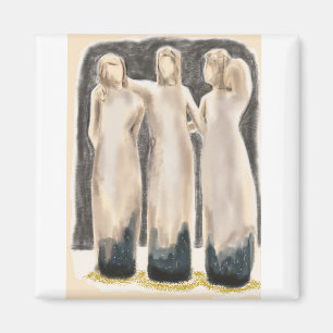 Schwestern 8-Three Magnet