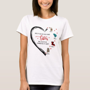 Schwestern, Bestien werden immer mit Herz verbunde T-Shirt