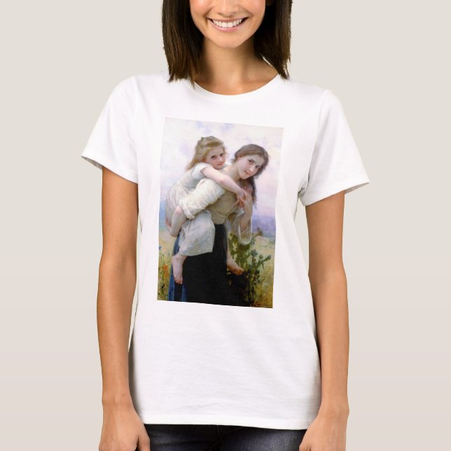Schwestern, Bouguereau T-Shirt (Vorderseite)