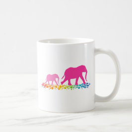 Schwestern des Elefanten Walking Kaffeetasse