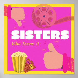 Schwestern, die es Podcast Poster sehen
