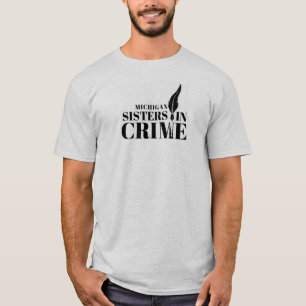 Schwestern im grauen T - Shirt der Verbrechen