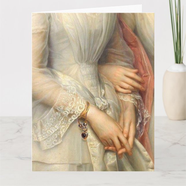 Schwestern Karte (Vorderseite)