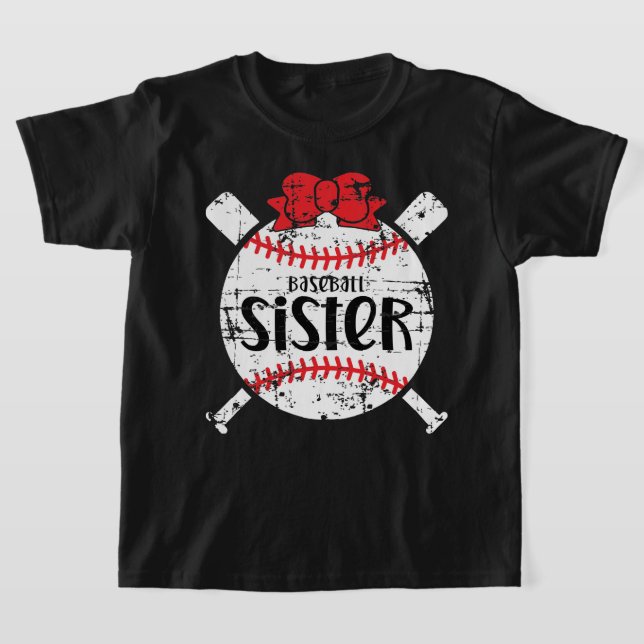 Schwestern, Lieblingsnamen im Baseball, niedlicher T-Shirt (Ablage )