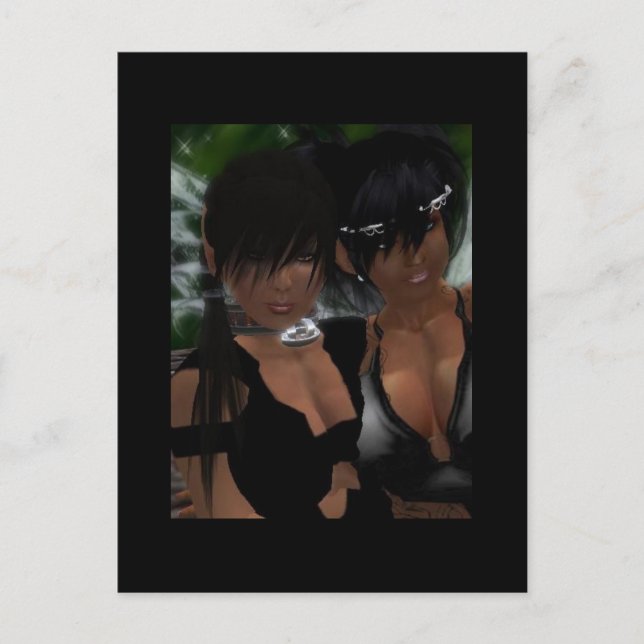 Schwestern Postkarte (Vorderseite)