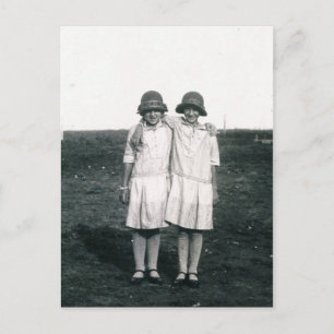 Schwestern Postkarte