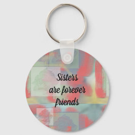Schwestern sind Forever Friends Hübsche Viktoriani Schlüsselanhänger